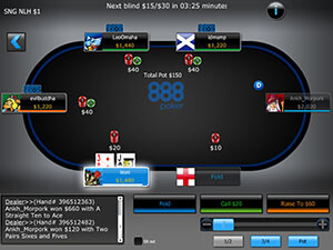 888 Poker room