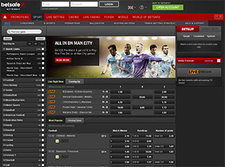 Betsafe screenshot
