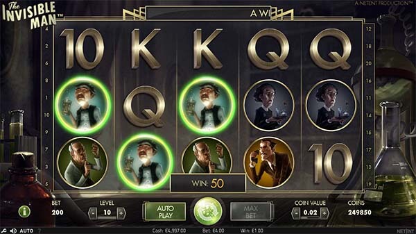 The Invisible Man gokkast