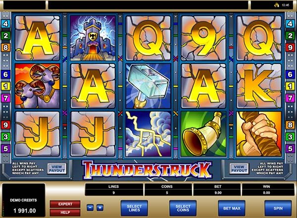 Thunderstruck gokkast