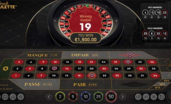 Casino Cruise French roulette