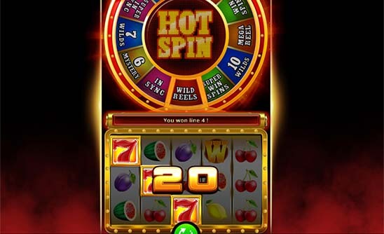 Hot Spin bij Magic Red
