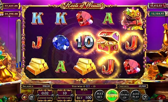 Reels of Wealth bij Omnislots