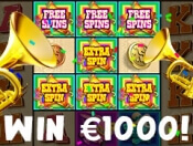 Scoor 7 free spins symbolen en win tot 1.000 euro